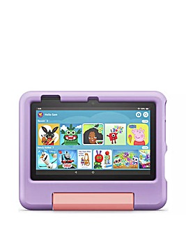 Amazon Fire 7 Kids Edition 7in 16GB Age 3-7 Tablet - Purple