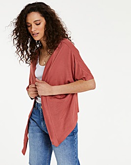 Square Cut Jersey Shrug