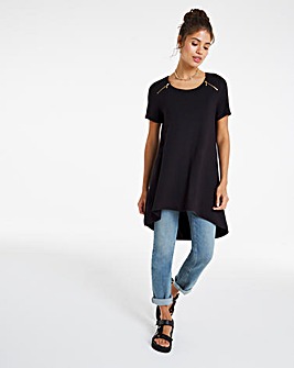 Zip Detail Tunic