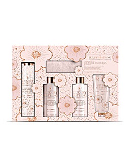 The Luxury Bathing Company Creme Brulee & Vanilla Indulgence Pamper Set