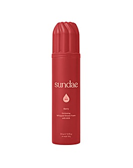Sundae Whipped Exfoliating Shower Foam - Berry AHA