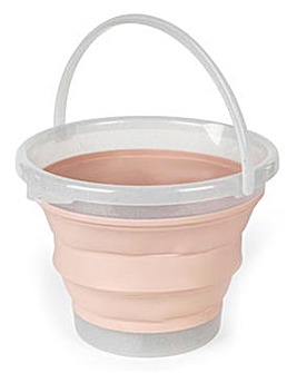 Beldray Glitter Collapsible Bucket Pink