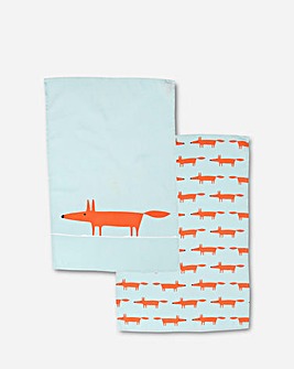 Scion Mr Fox Tea Towels