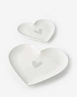 Cosy Heart Serving Platters