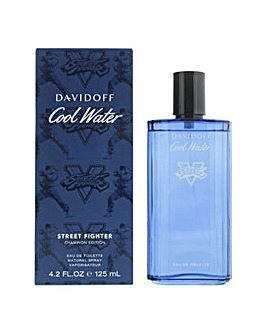 Davidoff Cool Water Street Fighter Champion Edition Eau De Toilette 125ml