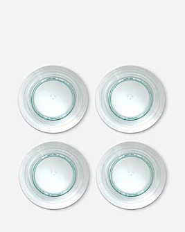 Navigate Recycled Set of 4 Dinner Plates