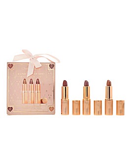 Charlotte Tilbury Iconic Mini Lip Trio 3 Piece Gift Set: Lipstick 3 x 1.5g