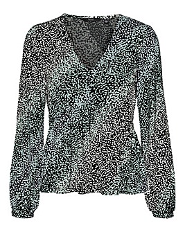 Vero Moda Long Sleeve V Neck Top