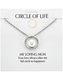 Notes from the Heart Circle of Life My loving Mum Pendant