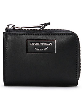 Emporio Armani Myra Leather Zip Around Purse