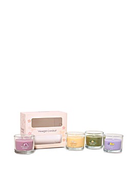 Yankee Candle 4 Mini Filled Votive Gift Set