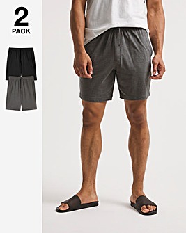 Pack 2 Jersey Lounge Shorts