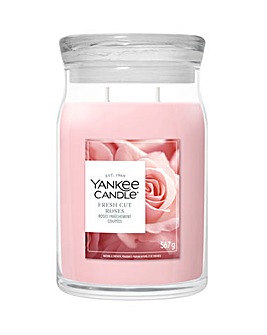 Yankee Candle Signature Large Fresh Cut Roses