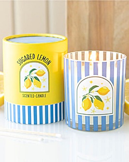 Sugared Lemon Scented Candle