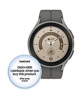 Samsung Galaxy Watch5 Pro 45mm BT - Grey Titanium