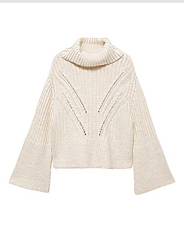 Mango Dorica Turtleneck Sweater