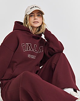 Tala Oversized Hoodie with Borg logo