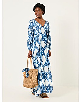 Fatface Noelle Water Leaf Maxi Dress