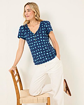 Fatface Lena Linen Mini Spot