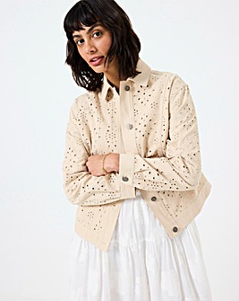 Fatface Broderie Jacket