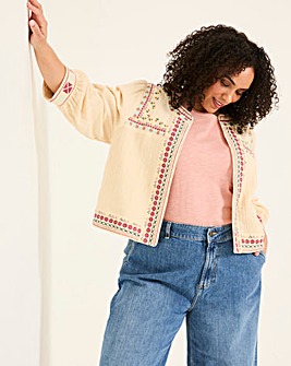 Fatface Embroidered Jacket