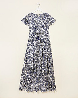 Fatface BW Erin Wrap Dress