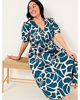 Fatface Remi Shibori Midi