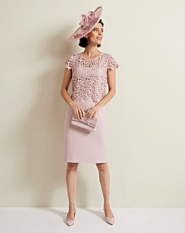 Phase Eight Daisy Lace Double Layer Dress