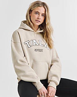 Tala Oversized Hoodie with Borg logo