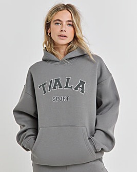 Tala Oversized Hoodie with Borg logo