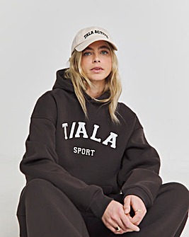 Tala Oversized Hoodie with Borg logo