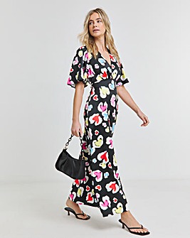 Twisted Wunder Grace Woven Maxi Dress