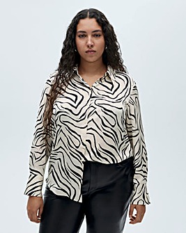 Mango Shirt Ideale Zebra