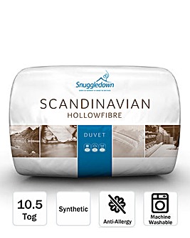 Snuggledown Scandinavian Hollowfibre Duvet 10.5 Tog
