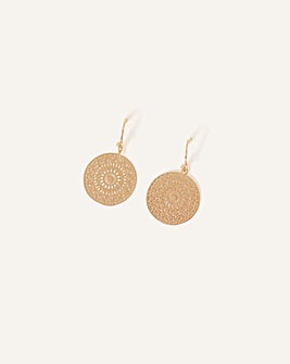 Accessorize Filigree Short Drop Earrings