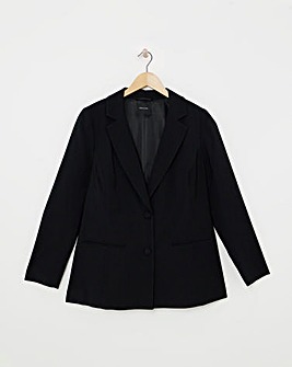 Adjustable Cinched Waist Blazer