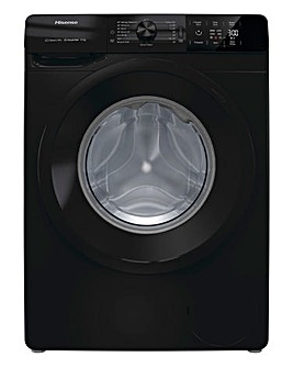 Hisense WFGE80141VMB 8kg 1400rpm Washing Machine - Black