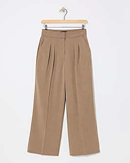 Pleated Wide Leg Trousers