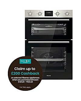 Hisense BID99222CXUK Built In Electric Double Oven - Stainless Steel