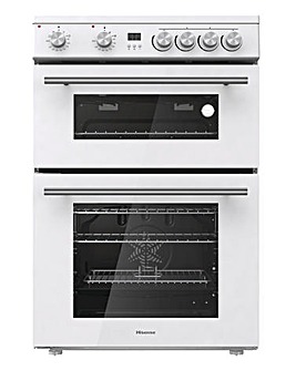 Hisense HDE3211BWUK Freestanding Electric Cooker - White