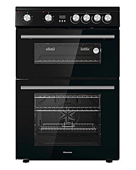 Hisense HDE3211BBUK Freestanding Electric Cooker - Black