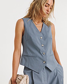 Button Front Waistcoat