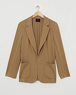 Unlined Throw On Blazer
