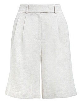 Anthology Premium Linen Bermuda Shorts