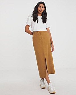 Linen Pencil Skirt