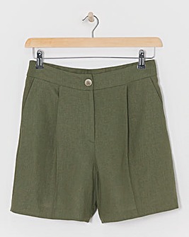 Linen Bermuda Shorts