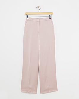 Satin Wide Leg Trousers