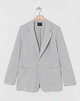 Unlined Throw On Blazer