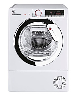Hoover H-DRY 300 HLE H9A2TCE-80 9kg Heat Pump Tumble Dryer, White, A++ Rated