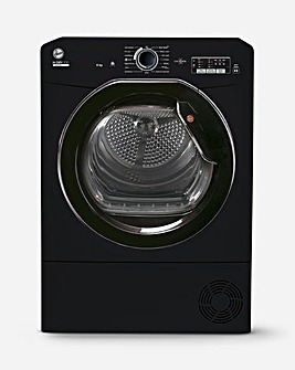 Hoover H-Dry 300 HLEC8LGB-80 8kg Condenser Tumble Dryer - Black + INSTALLATION